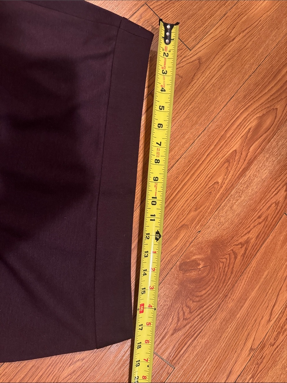 Eggplant colored Pencil Skirt from Loft - Picture 5 of 8